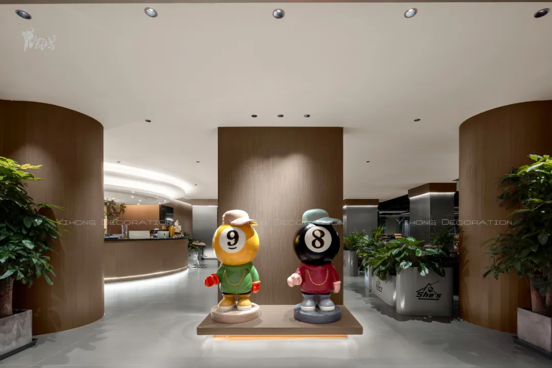 艺鸿实景 | 囍色台球俱乐部(图4) 艺鸿实景 | 囍色台球俱乐部(图4)