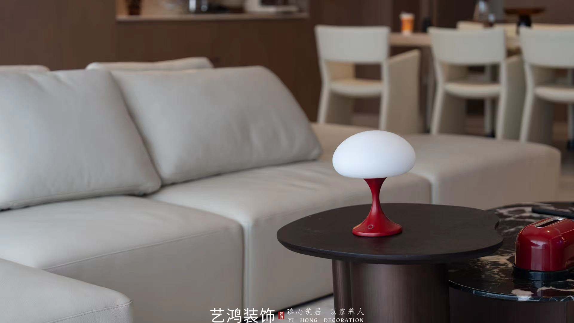 200㎡做出300㎡的尺度感丨意式极简江景大平层(图8)