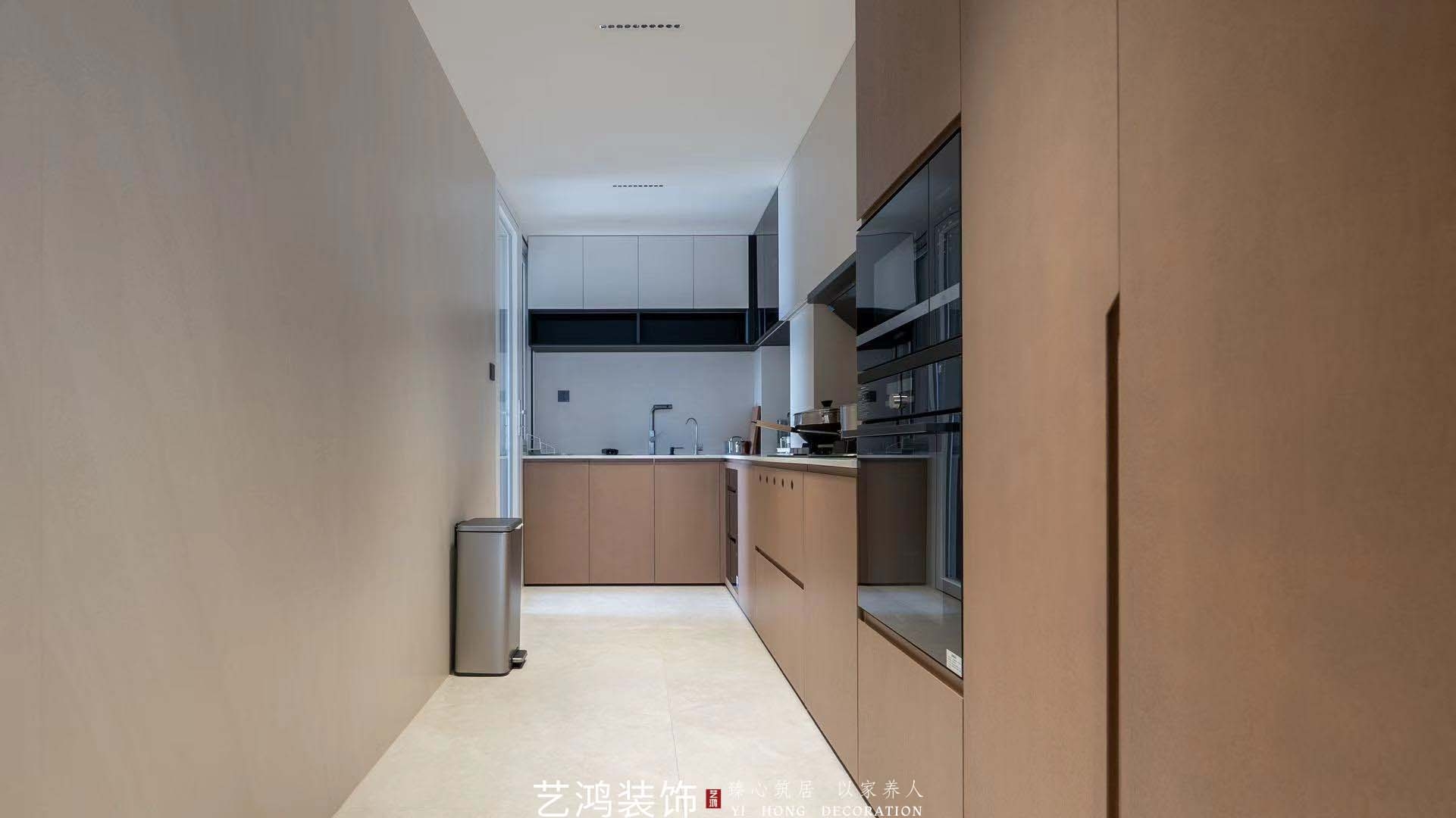 200㎡做出300㎡的尺度感丨意式极简江景大平层(图14)