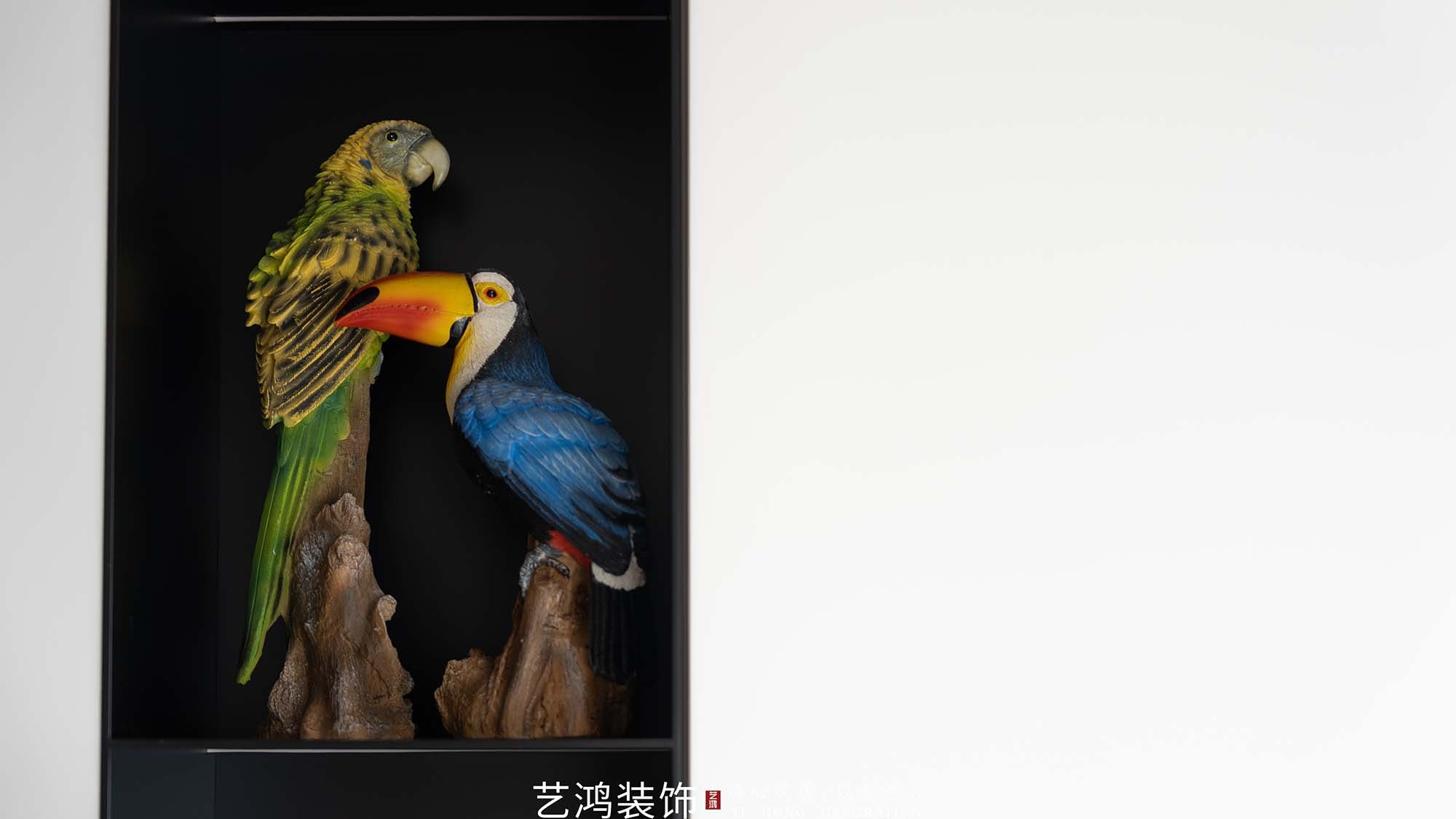 200㎡做出300㎡的尺度感丨意式极简江景大平层(图32)