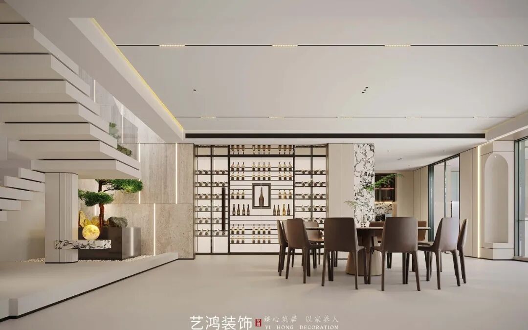 “山有小口，仿佛若有光”丨珠江边2000㎡极简别墅(图21)