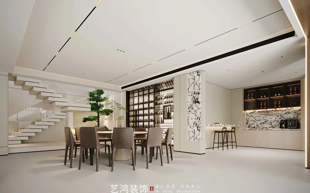 “山有小口，仿佛若有光”丨珠江边2000㎡极简别墅(图22)