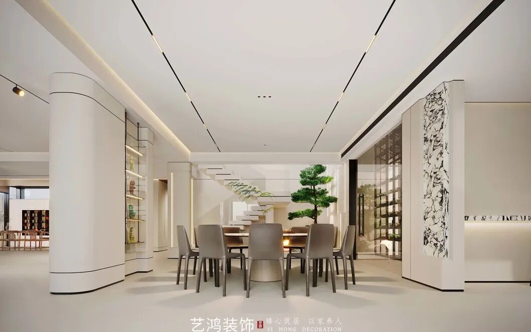 “山有小口，仿佛若有光”丨珠江边2000㎡极简别墅(图23)