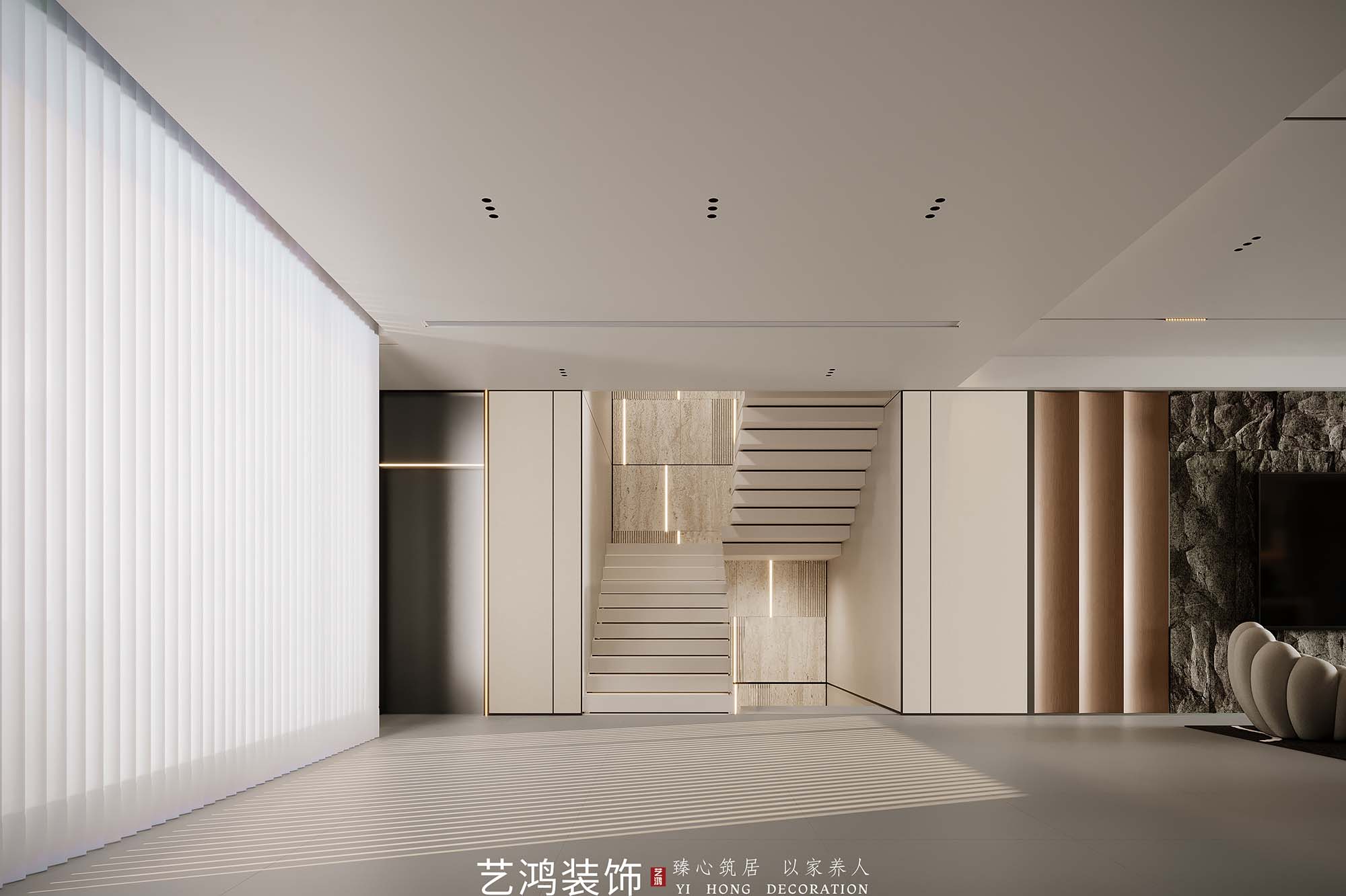 “山有小口，仿佛若有光”丨珠江边2000㎡极简别墅(图44)