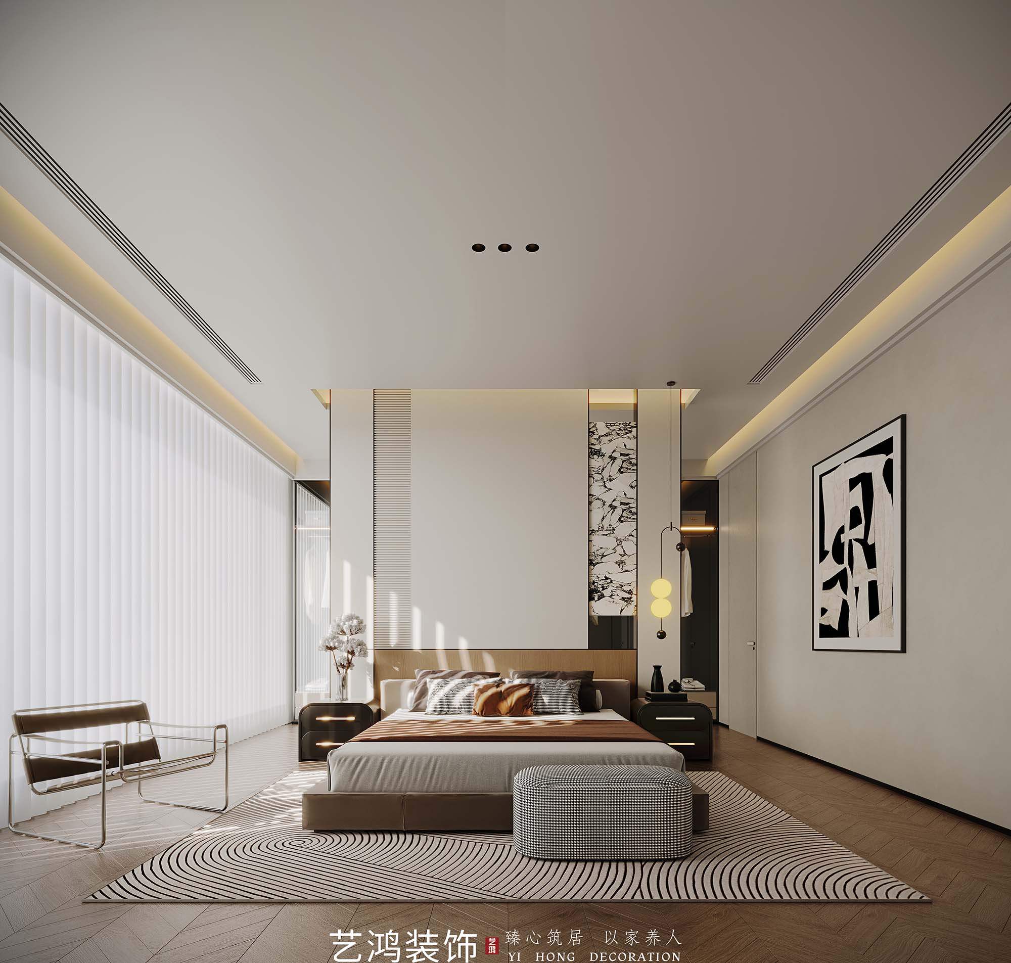 “山有小口，仿佛若有光”丨珠江边2000㎡极简别墅(图49)