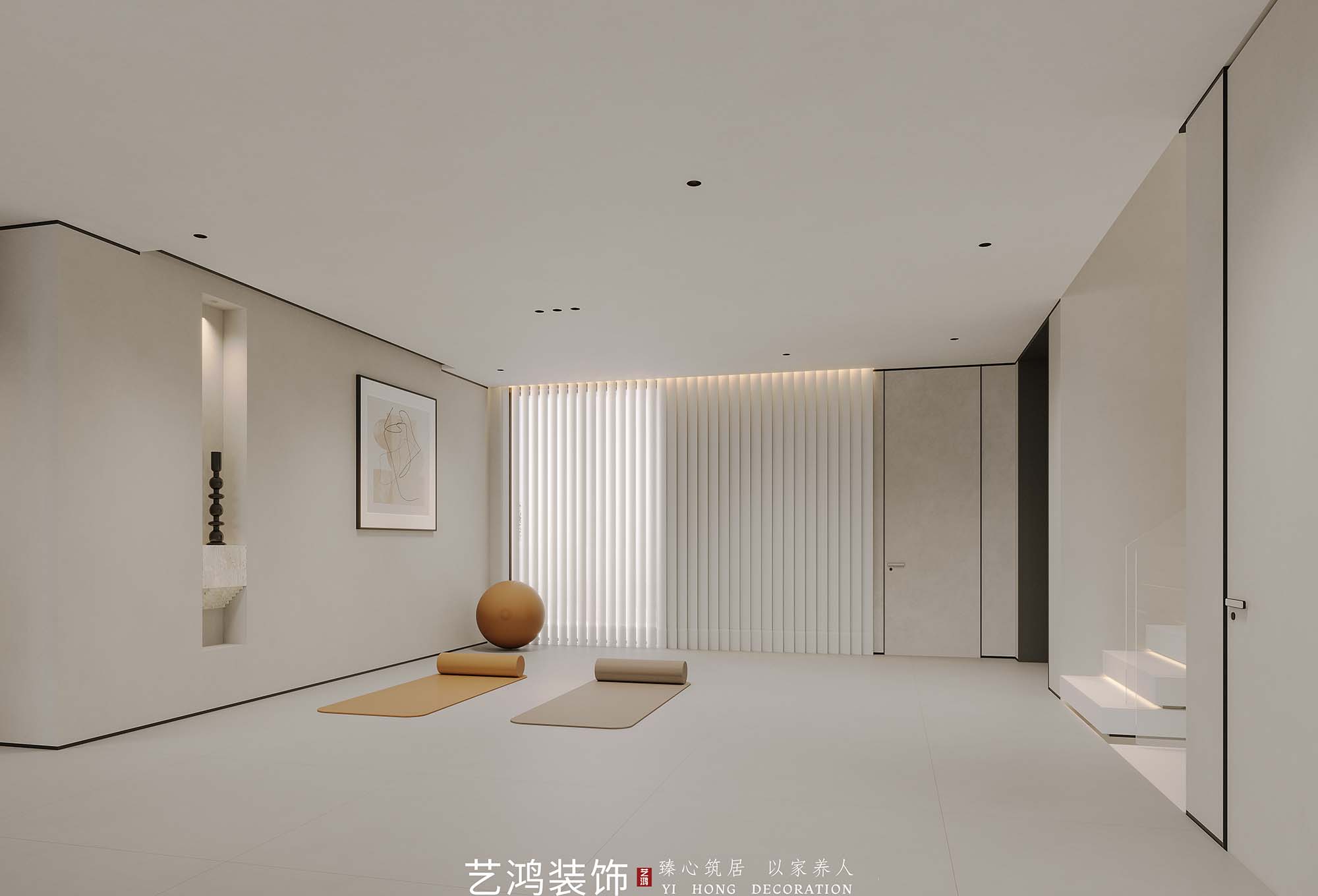 “山有小口，仿佛若有光”丨珠江边2000㎡极简别墅(图60)