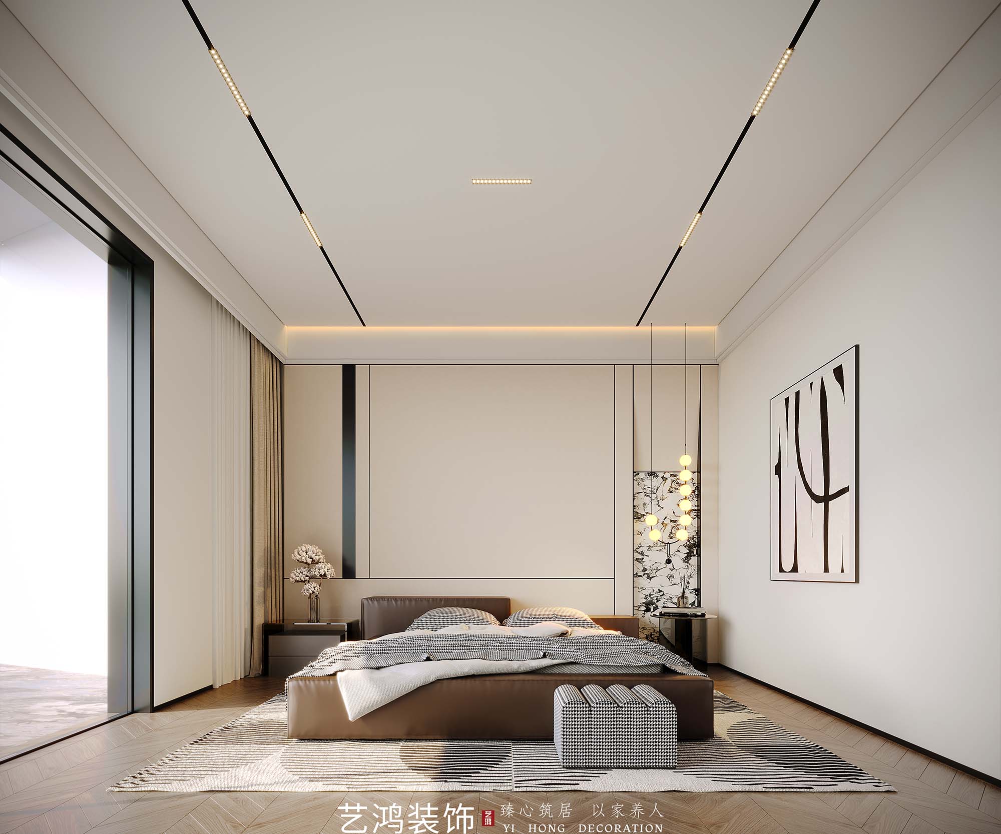 “山有小口，仿佛若有光”丨珠江边2000㎡极简别墅(图54)