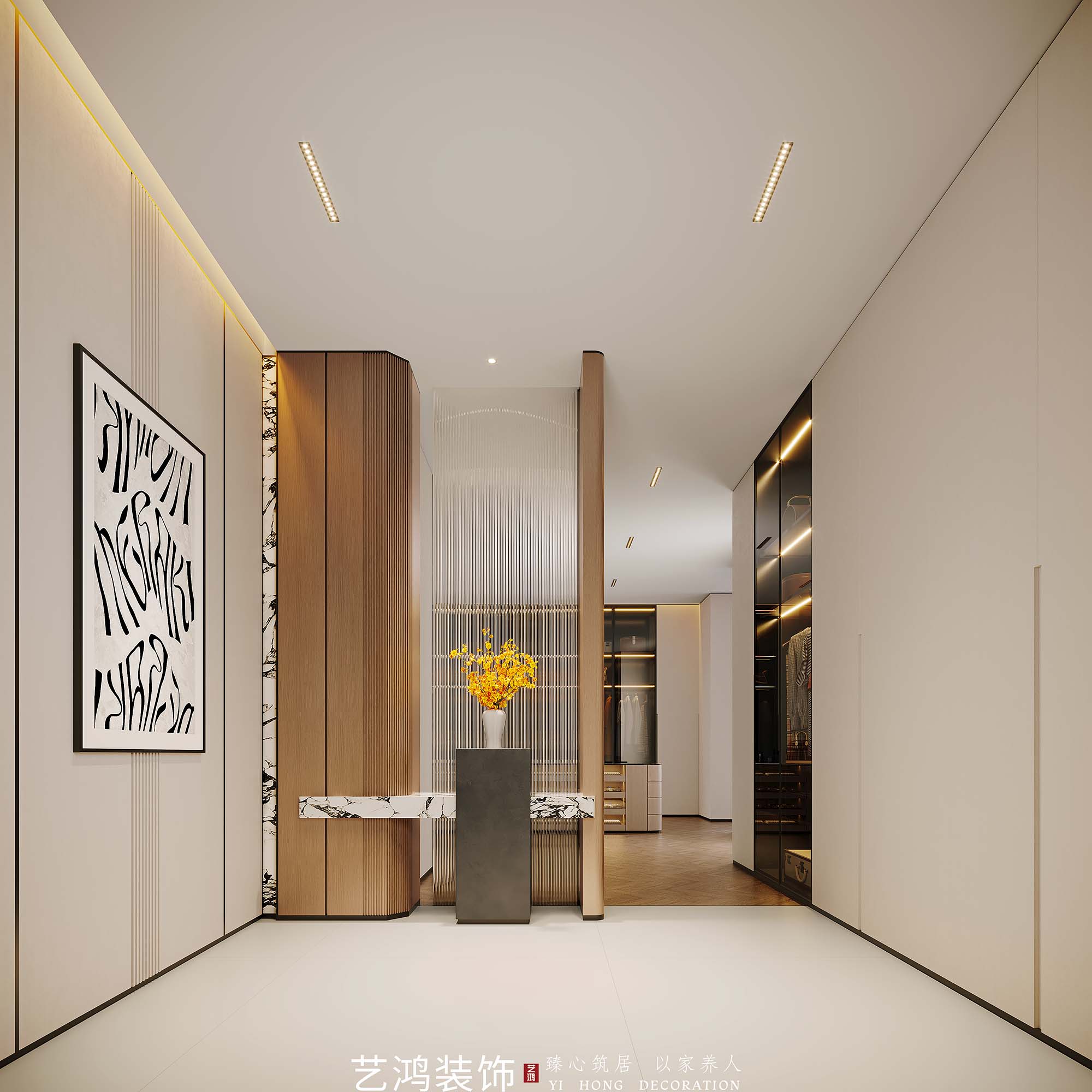 “山有小口，仿佛若有光”丨珠江边2000㎡极简别墅(图52)